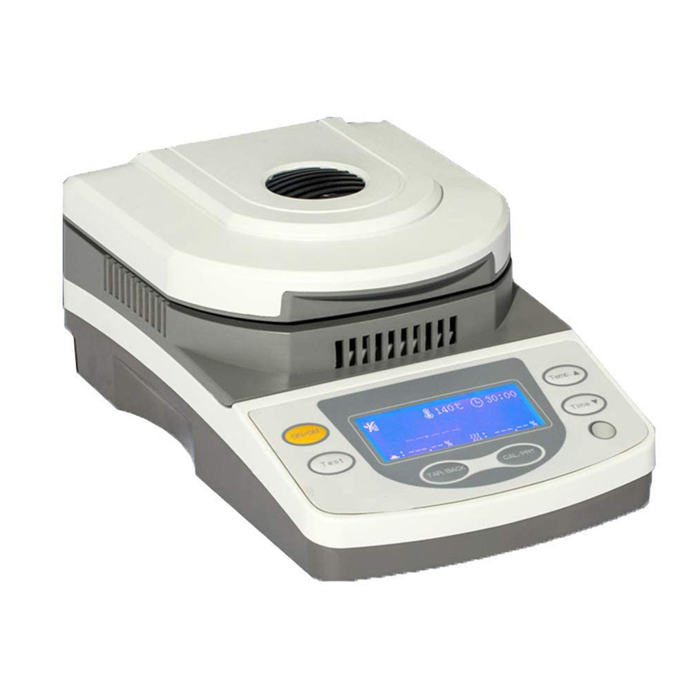 VTSYIQI Halogen Moisture Analyzer Fast Lab Moisture Analyzer Halogen Moisture Meter 0.5g to 50g with Halogen Heating for Rapid Moisture Test