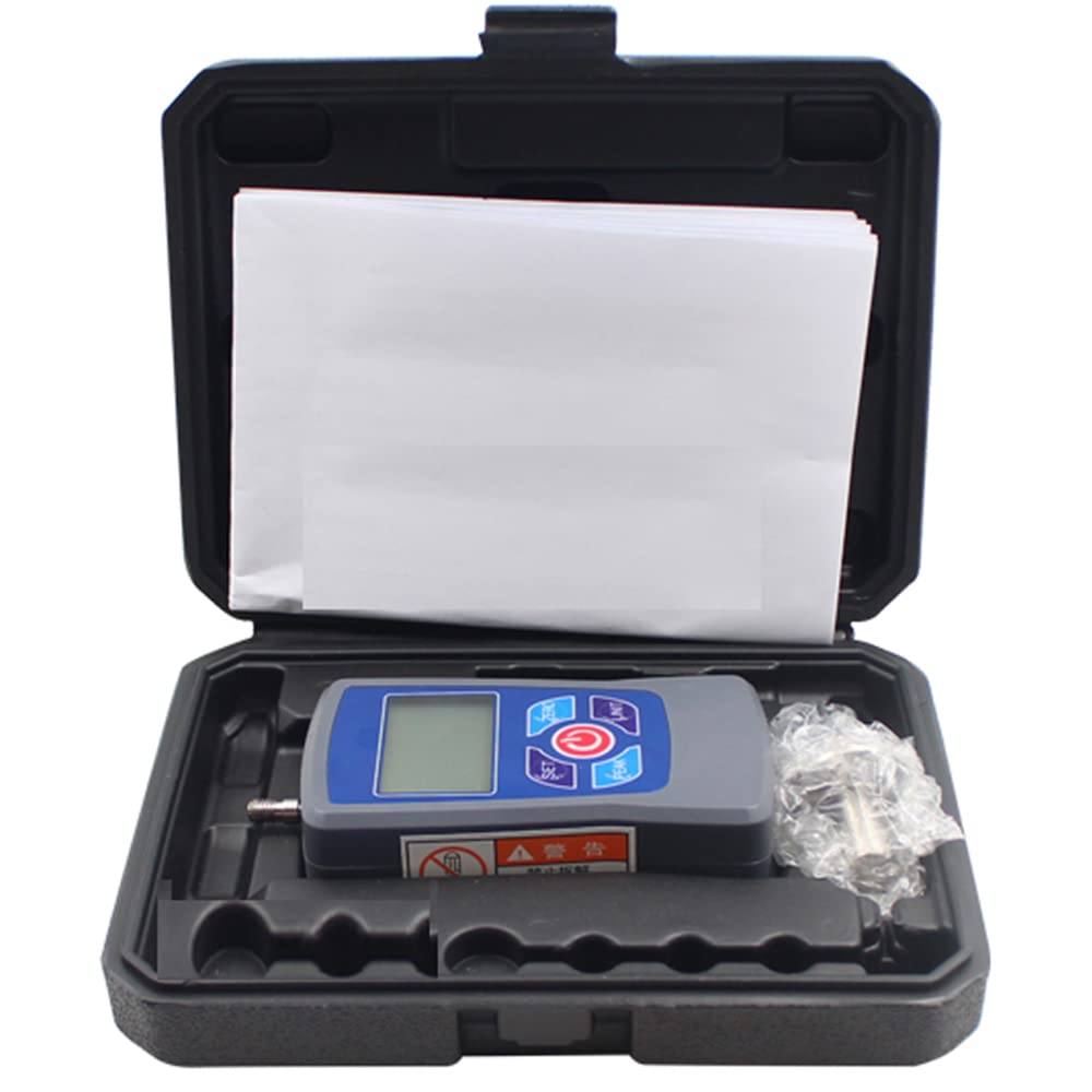 VTSYIQI Fruit Penetrometer Digital Fruit Hardness Tester Firmness Tester Sclerometer with 0.2-15kg/cm2 and 0.4-30kg/cm2 Indenter Diameter Φ7.9mm Φ11.1mm Real Time Peak for Hard Soft Fruits