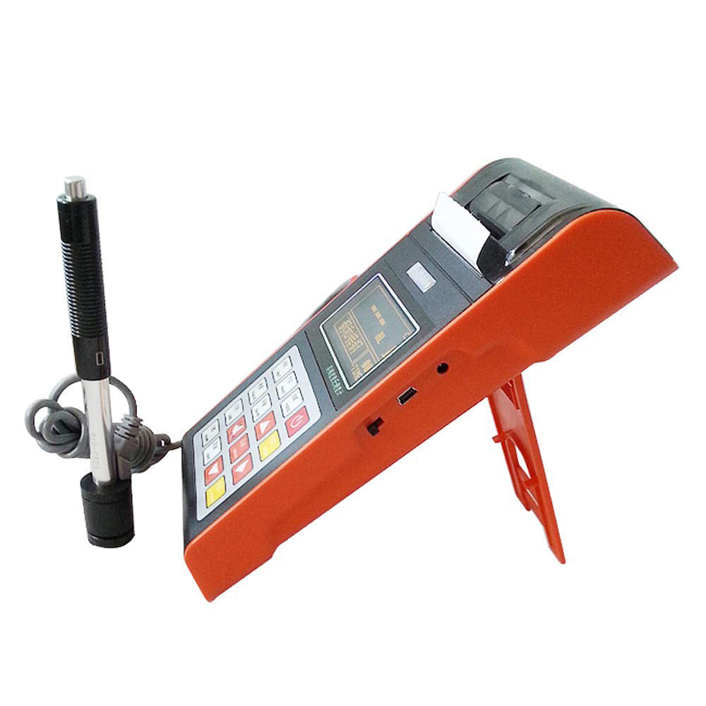 VTSYIQI Portable Leeb Hardness Tester Meter Gauge with Built in Printer for Metal Steel