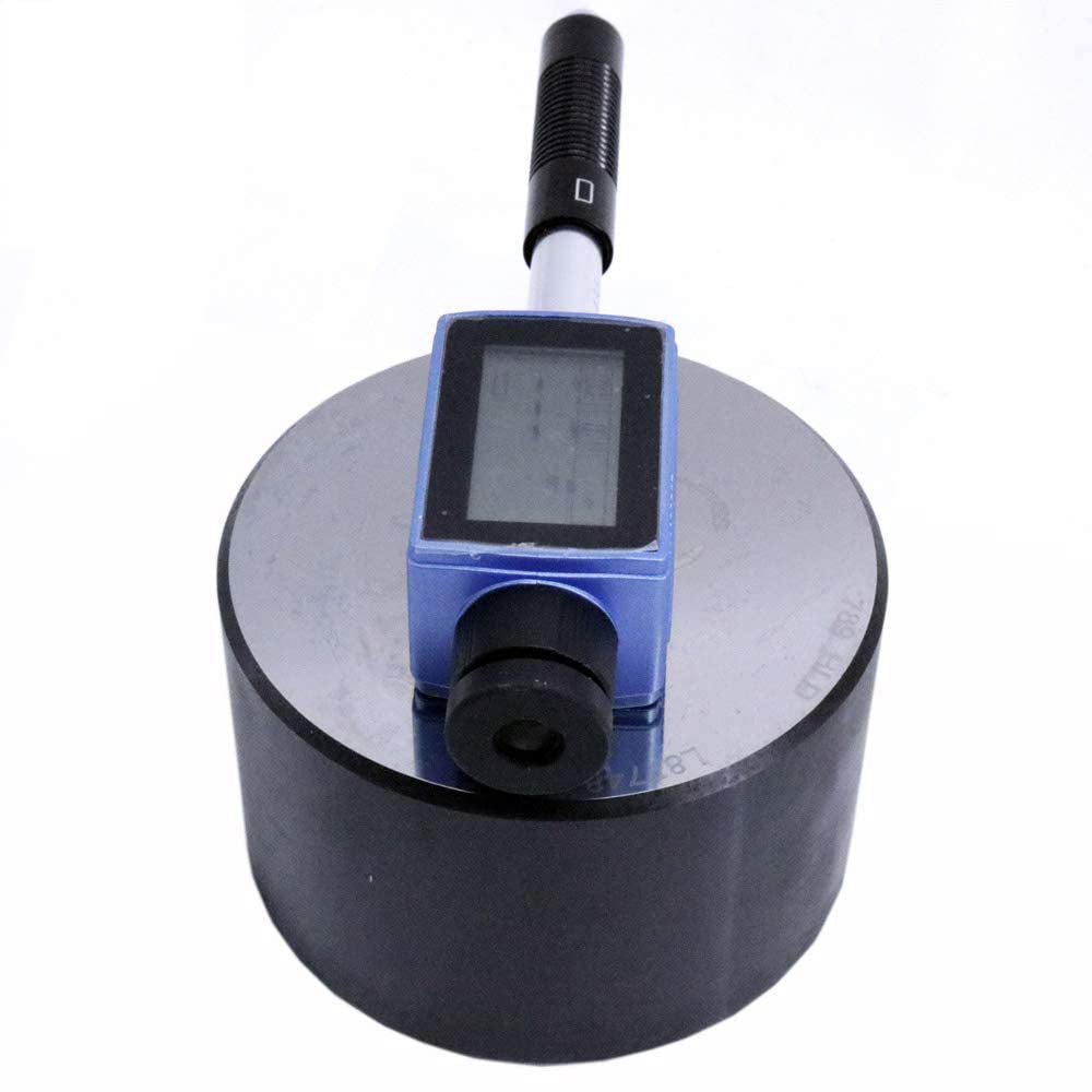 VTSYIQI Pen Type Leeb Hardness Tester Meter Durometer with Digital Display Impact Device Type D Multiple Hardness Scale with Data Storage Function