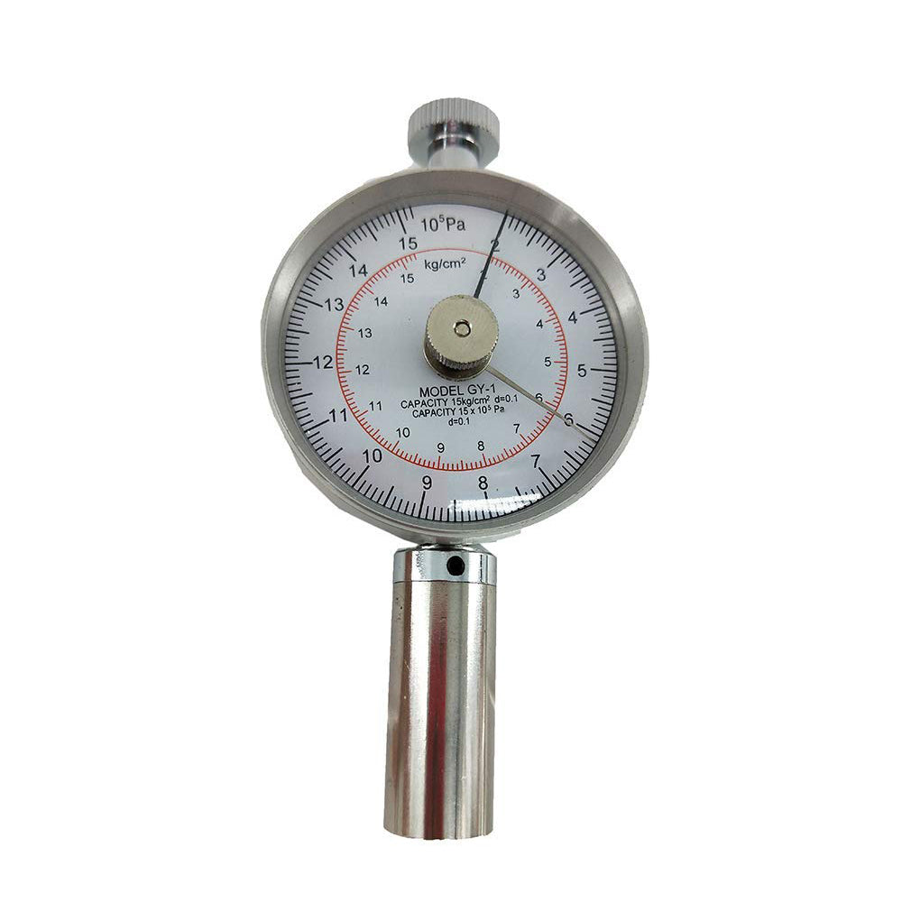 VTSYIQI Fruit Penetrometer Sclerometer Fruit Hardness Tester Fruit Firmness Tester Durometer Hardness Tester 3.5mm Fruit Durometer Hand Fruit Durometer 2-15kg/cm 2 (x10 5pa) Pressure Head