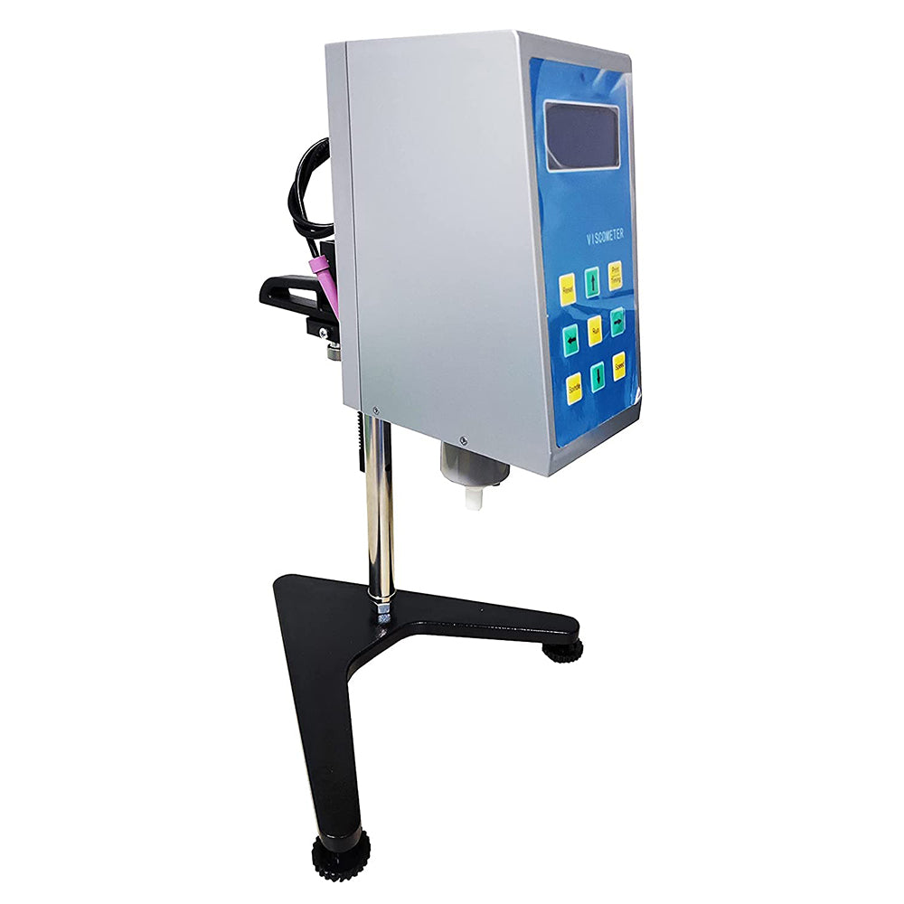 VTSYIQI Digital Rotational Viscosity Meter Viscometer Rotary visometer with Range 80 to 40000000mPa.s Rotating Speed RPM 0.1 to 99.9 Stepless Variable Speed