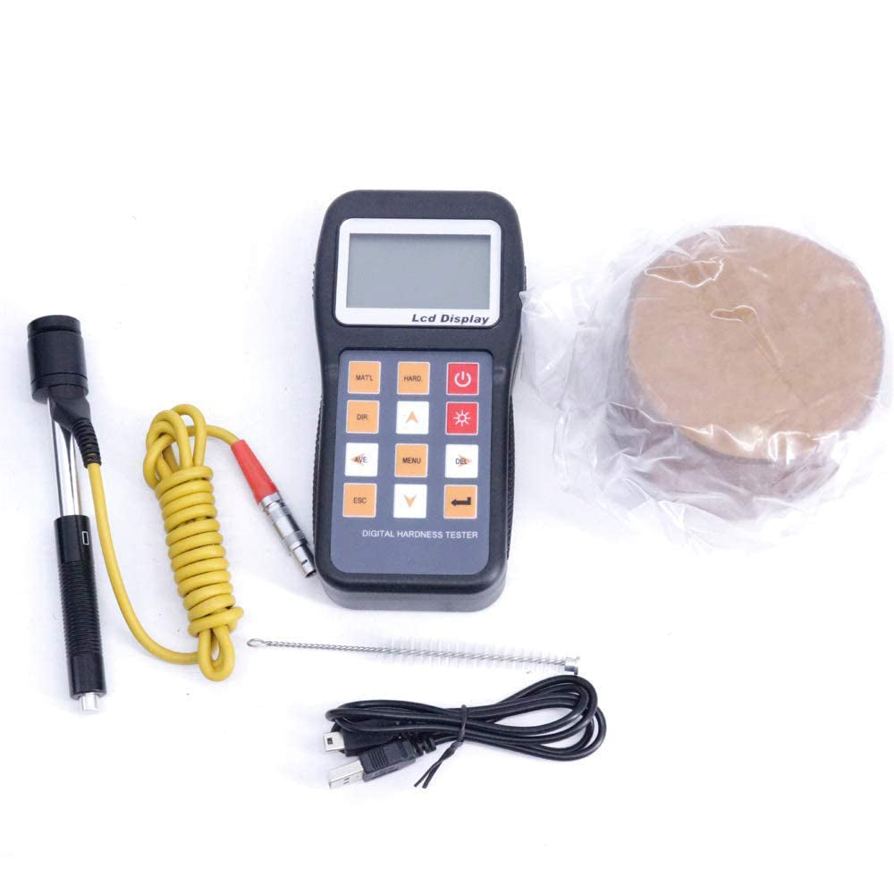 VTSYIQI Leeb Hardness Meter Durometer for Measuring Small Light Thin Parts and Surface Hardened Layers