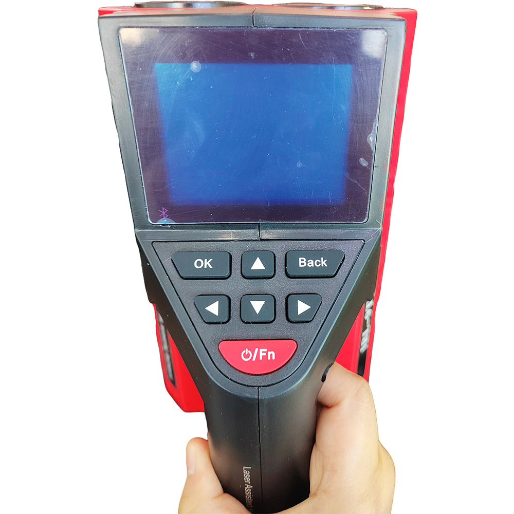 VTSYIQI Integrated Rebar Scanner Rebar Detector Concrete Rebar Locator Reinforcement Tester with Bar Diameter Φ6mm～Φ50mm USB Interface Waveform Network Profile Multi-Mode for Steel Bar Thickness