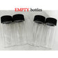 VTSYIQI Turbidimeter Glass Vials Pack of 4 Storage Bottle with No Calibration Liquids for TB200 Portable Turbidity Meter