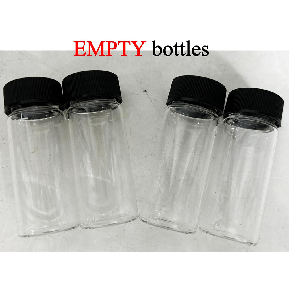 VTSYIQI Turbidimeter Glass Vials Pack of 4 Storage Bottle with No Calibration Liquids for TB200 Portable Turbidity Meter