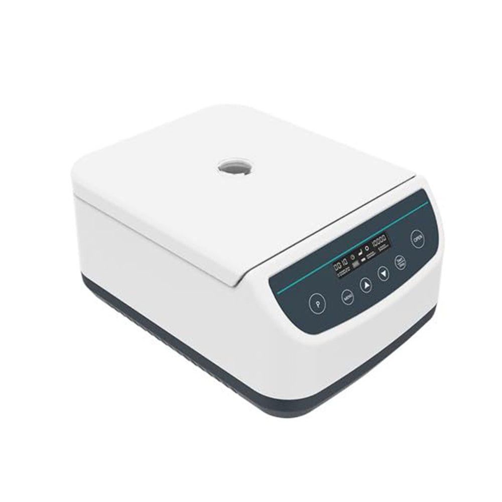 VTSYIQI Low-Speed Centrifuge Lab Benchtop Centrifuges with Max RCF 1967xg Max Speed 500-4000rpm Semidiameter Of Rotor 11cm Power 60W Rotor Max Capacity 15ml*8 2/5/10ml*8 Lid Opening Protection Cavity Overtemperature Protection Vibration Protection