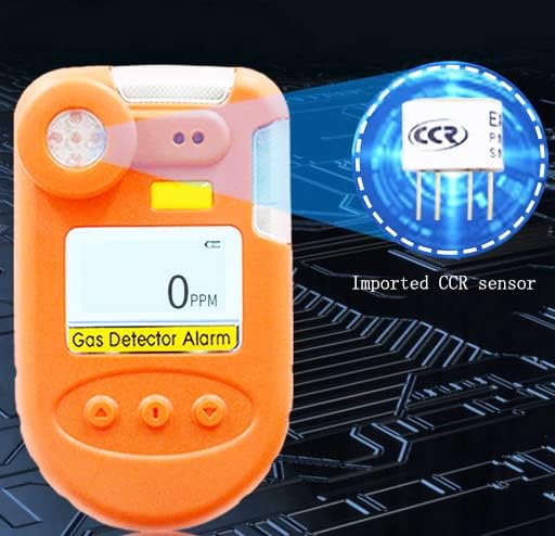 VTSYIQI Oxygen Gas Detector O2 Gas Leak Alarm Oxygen Gas Leak Detector with Measuring Range 0 to 30% VOL Resolution Ratio 0.1% vol LCD Display High Waterproof Design for Gas Field Gas Detection