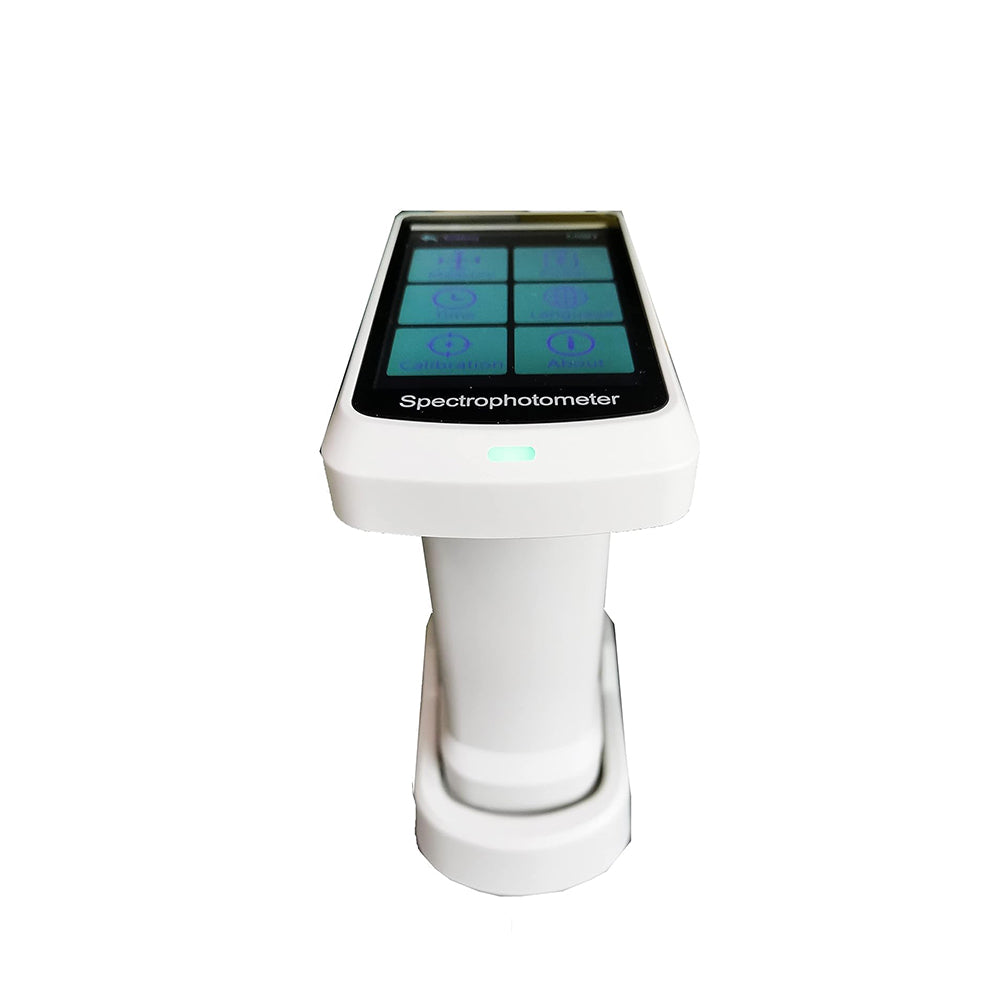 VTSYIQI Spectrocolorimeter Spectrometer Colorimeter Instrument with Ultra-high Repeatability Accuracy 0.03 USB Bluetooth Interface Built-in Camera View Display Auto Calibration