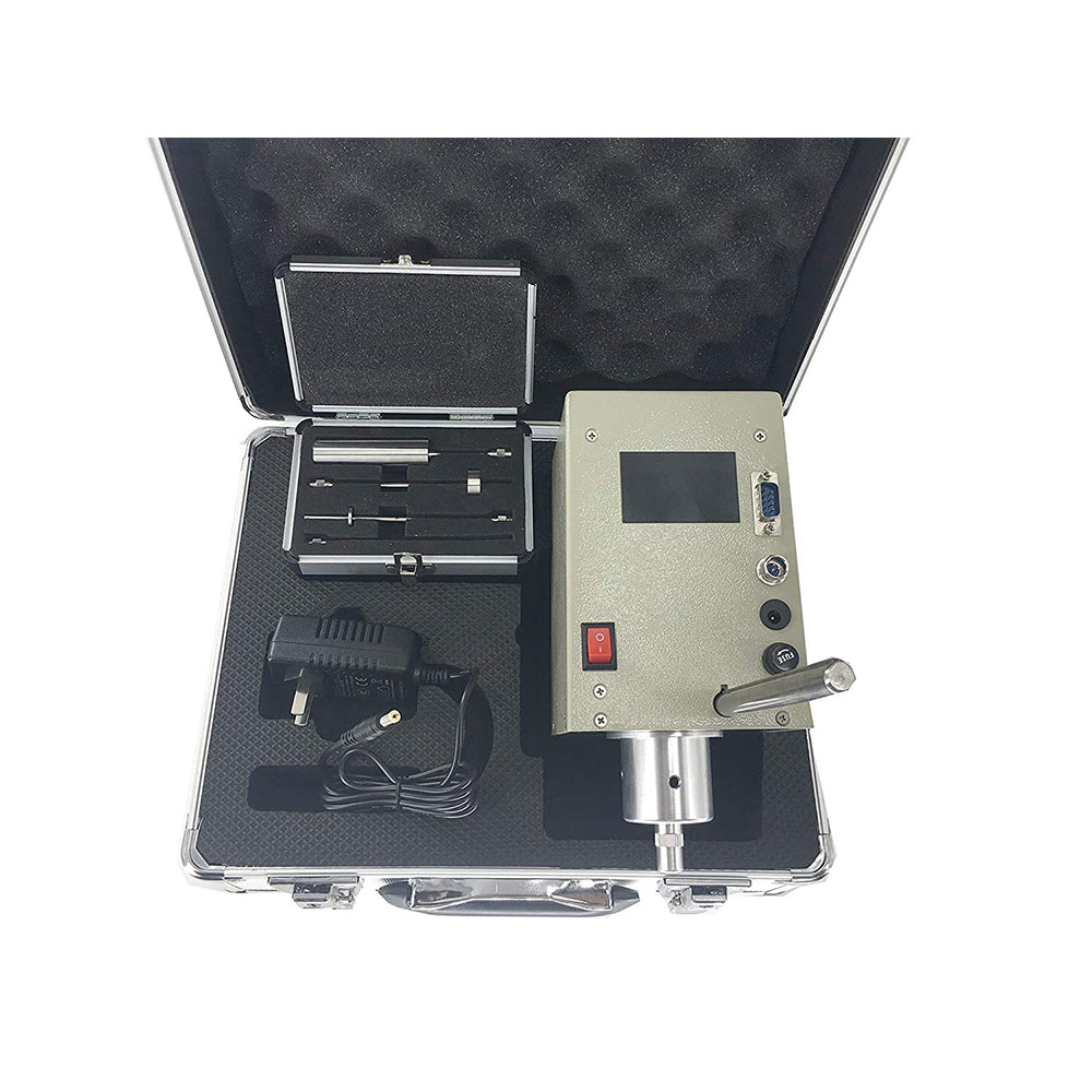 VTSYIQI Rotary Viscometer Liquid Viscometer Digital Viscosity Meter with 32 Kinds Combination 1~2000000mPa.s Accuracy ±1% 4 Rotor Fluidimeter Tester Meter Digital LCD Display