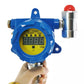 VTSYIQI Hydrogen Sulfide Gas Detector Fixed H2S Gas Detector H2S Gas Meter with Range from 0 to 100ppm Resolution 0.1ppm for Gas Test of Refinery Chemical Plant Boiler Room