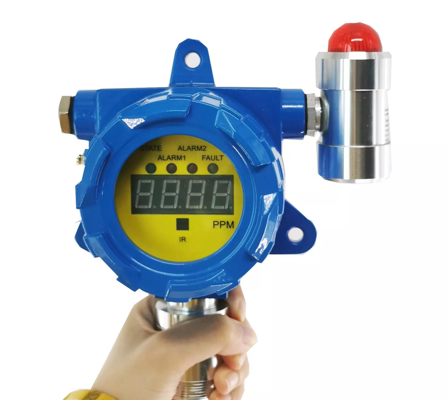 VTSYIQI Hydrogen Sulfide Gas Detector Fixed H2S Gas Detector H2S Gas Meter with Range from 0 to 100ppm Resolution 0.1ppm for Gas Test of Refinery Chemical Plant Boiler Room