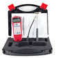 VTSYIQI Belt Tension Meter Belt Tension Measuring Instrument Sonic Belt Tension Tester with Tension Range 0.01 to 99900N Frequency Range 10Hz to 5000Hz 500 Groups Data Storage for V-Belt Series Fabric Covered Belts Multi-vinged Belts Etc