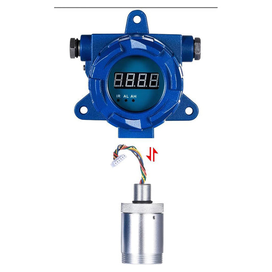 VTSYIQI Phosphine Gas Detector PH3 Gas Monitor with  Measuring Range 0-5ppm Resolution 0.01ppm Sound & Light Alarm Standard 4-20mA and RS485 Wall Mounted Installation