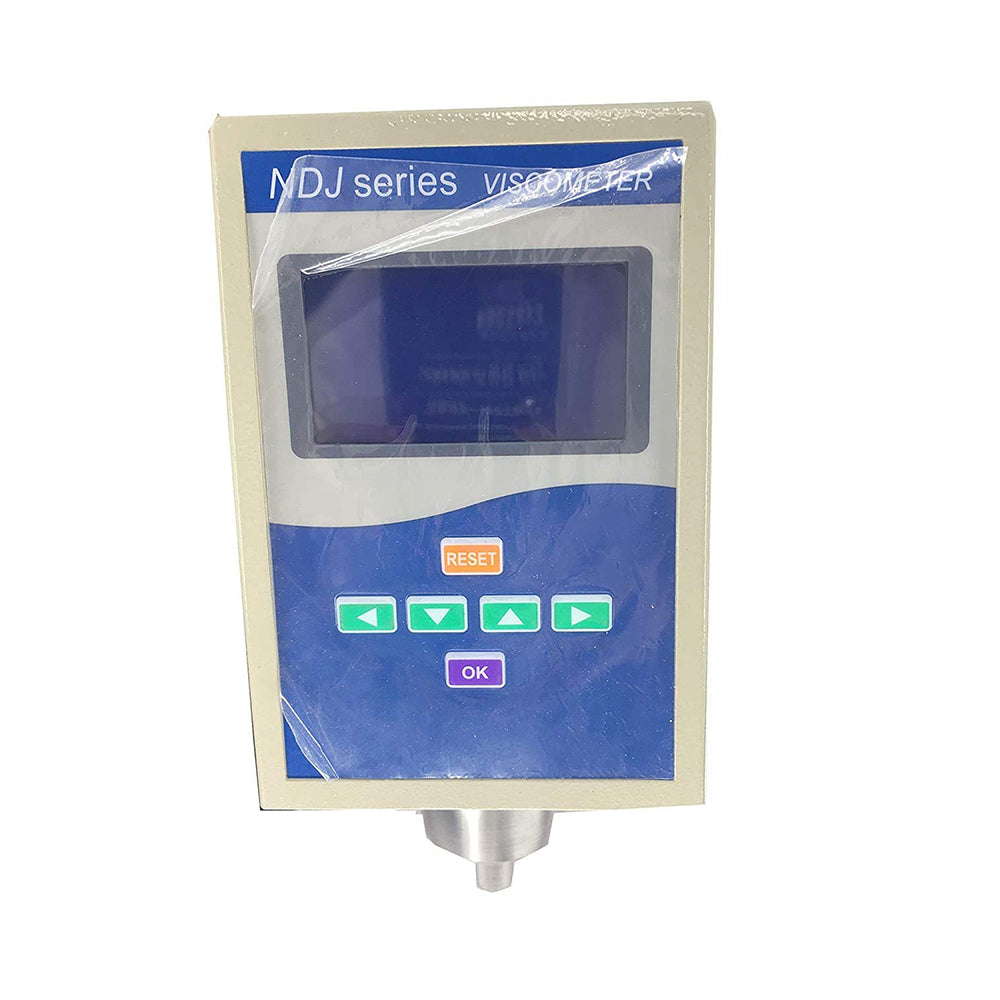 VTSYIQI Rotational Viscometer Liquid Viscosity Meter Digital Rotational Viscometer with Advanced Mechanical Design 1~100000mPa.s Accuracy ±1% 4 Viscosity Rotors Highlight LED Display