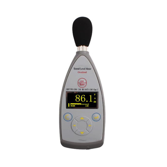 VTSYIQI Integrating-Averaging Sound Level Meter Class 2 Noise Level Meter Decibel Meter with 20Hz-12.5kHz 30dB(A)-130dB(A) Data Logger and Noise Analysis Software Integral Time 1s-24h A/D Bits 32kHz