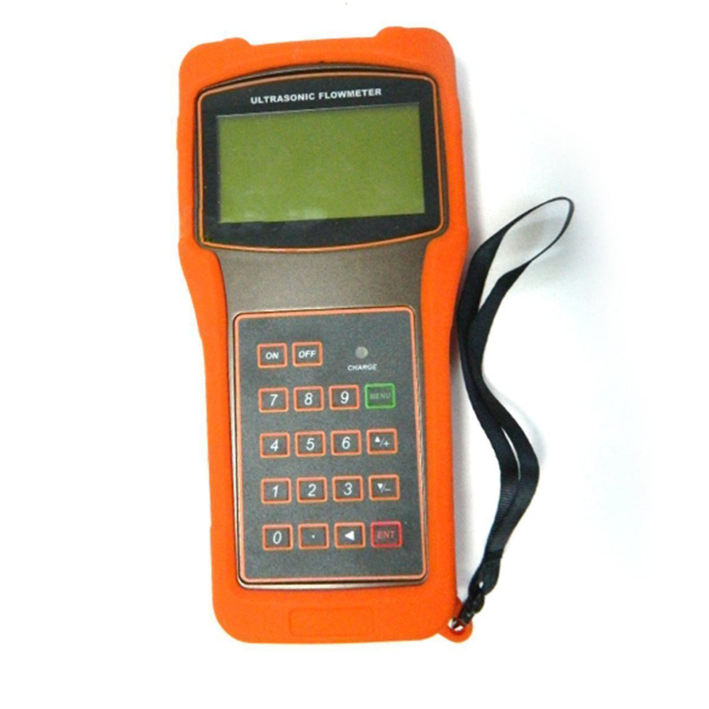 VTSYIQI Handheld Digital Ultrasonic Flow Meter Flowmeter For DN15 to 100mm Pipe Size -40 to 160 Degree High Temperature