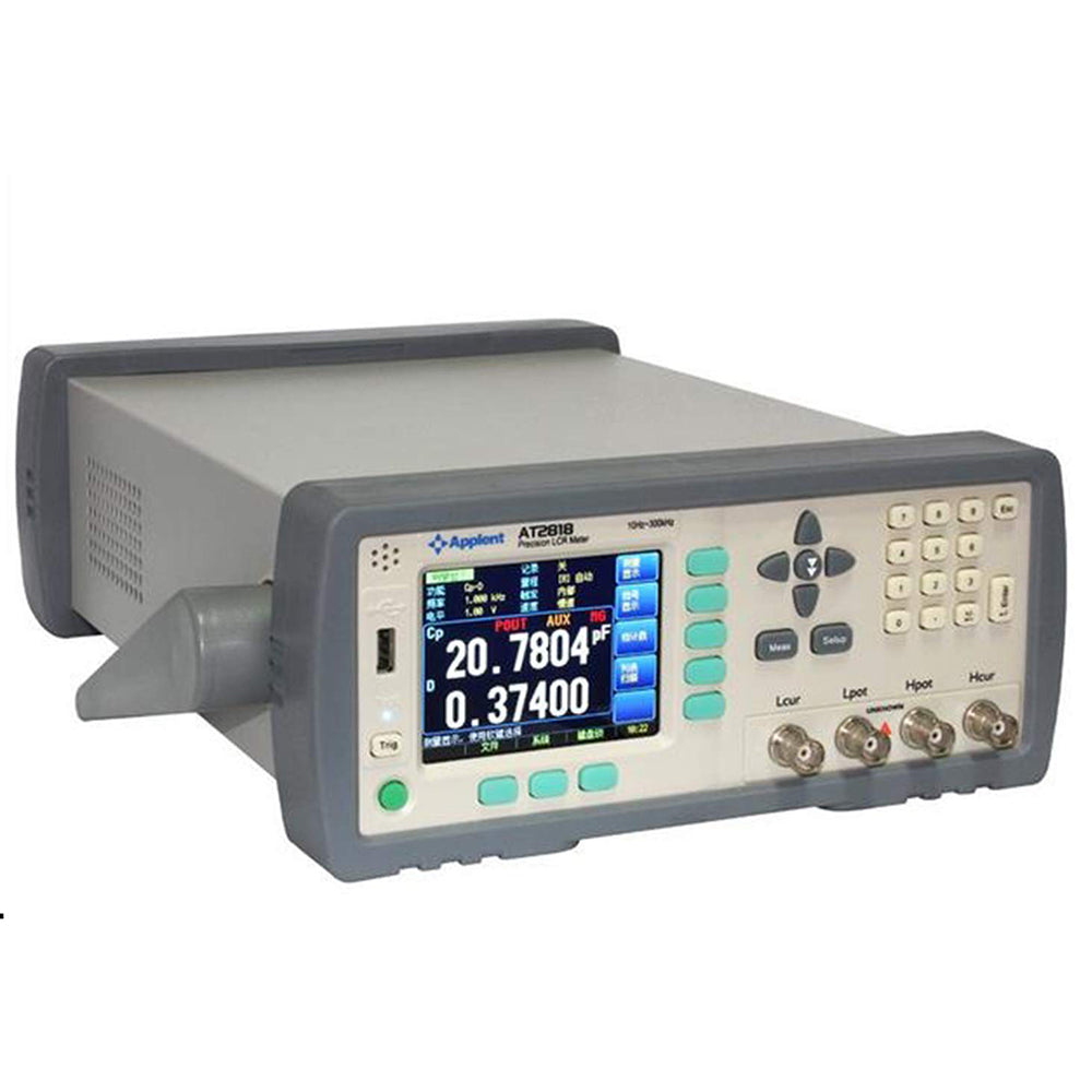 VTSYIQI Digital LCR Meter Tester 10HZ to 300kHz Frequency Source Resistance 30Ω 50Ω 100Ω with Fully Automatic Test