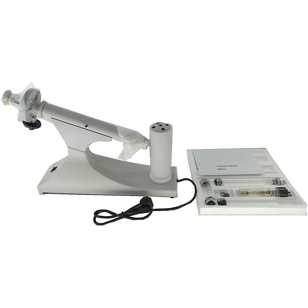 VTSYIQI Polarimeter Disc Polarimeter with 589nm Sodium lamp Plus Minus 180 Degree Optical Rotation Measurement