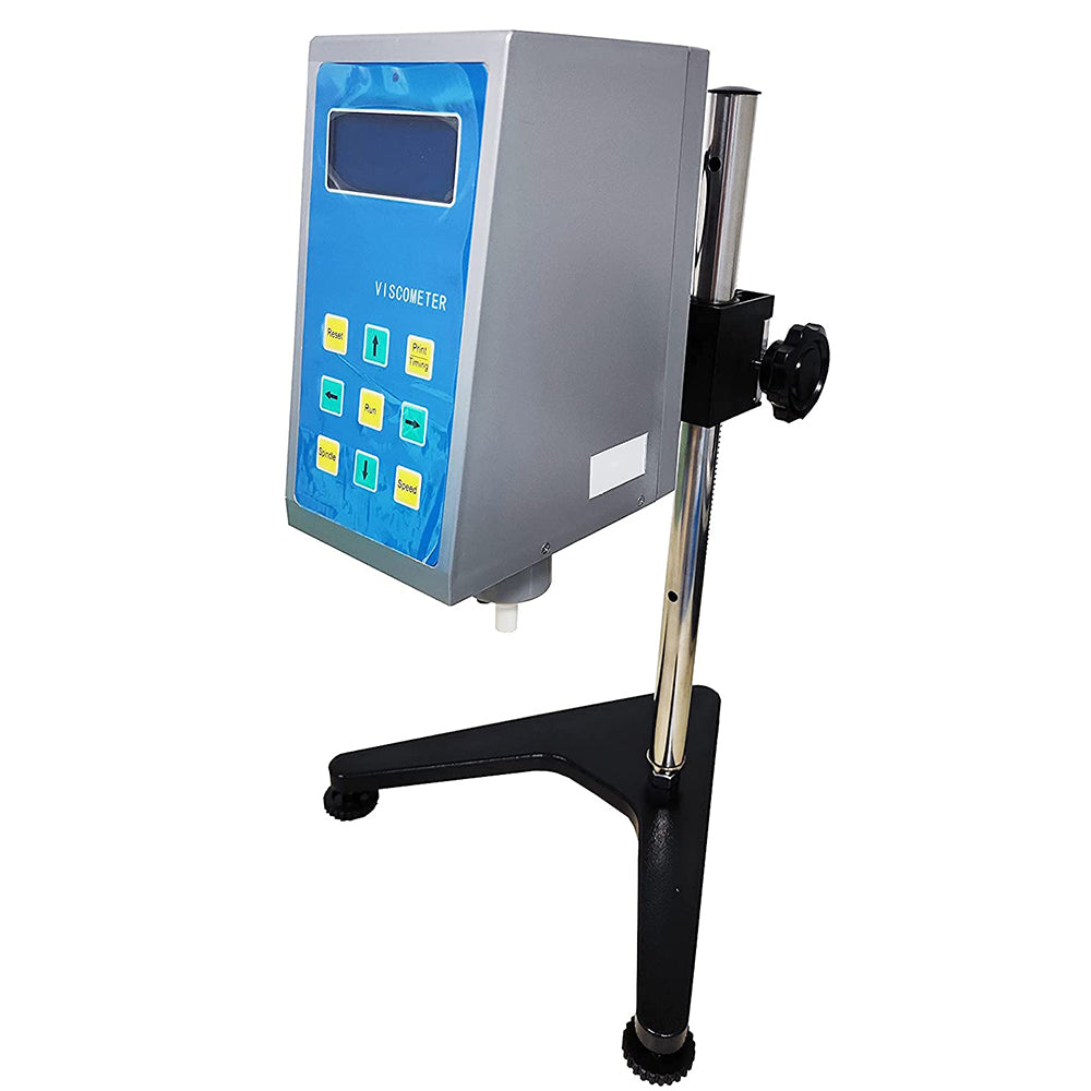 VTSYIQI Digital Rotational Viscosity Meter Viscometer Rotary visometer with Range 80 to 40000000mPa.s Rotating Speed RPM 0.1 to 99.9 Stepless Variable Speed