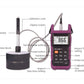 VTSYIQI Leeb Hardness Tester Meter Durometer with Memory Capacity 100 Groups Standard Test Method for Metal Steel Hardness Testing