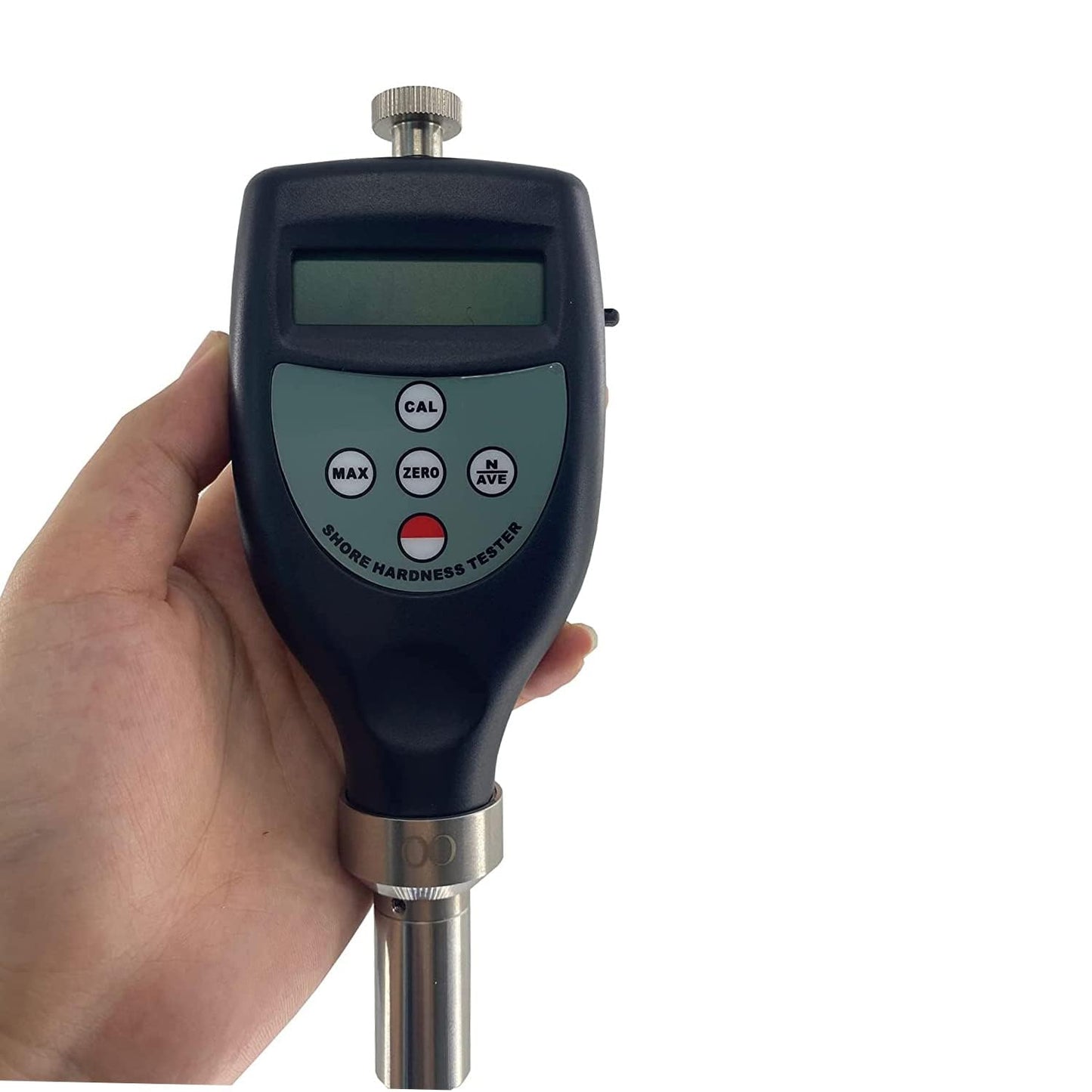 VTSYIQI Digital Shore Hardness Tester OO Durometer Meter Testing Gauge Spherical Radius for Silicone Rubber