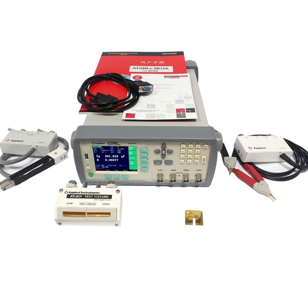 VTSYIQI Digital LCR Meter Tester 10HZ to 300kHz Frequency Source Resistance 30Ω 50Ω 100Ω with Fully Automatic Test