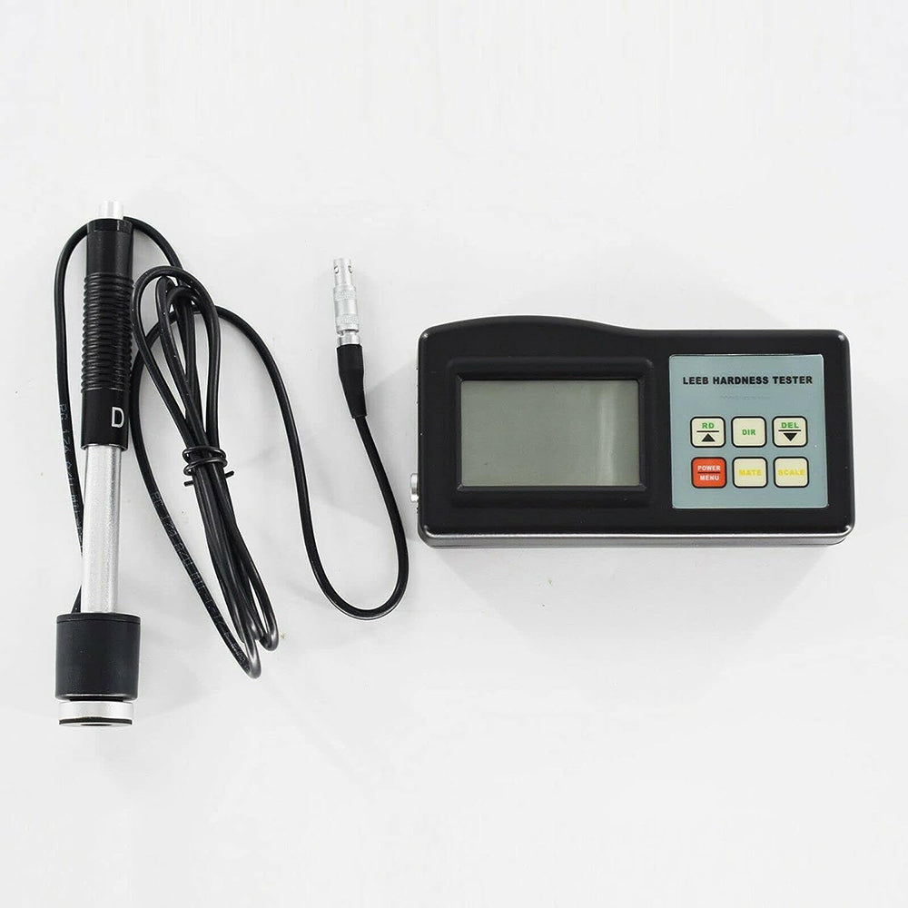 VTSYIQI Digital Leeb Hardness Tester Meter Durometer With  Accuracy Display Error 0.8% For Solid Aluminum Alloy Housing