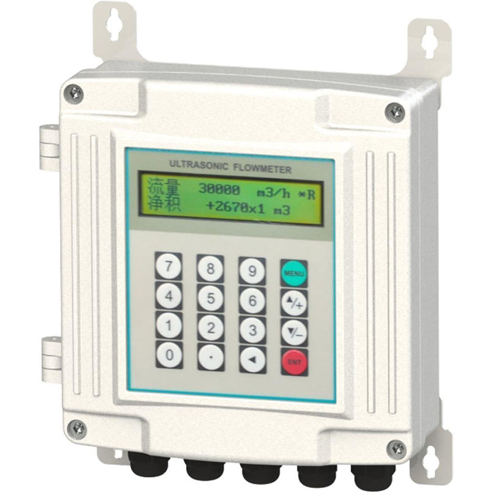 VTSYIQI Digital Ultrasonic Fixed Flow Meter With Transducer DN300 to 6000mm High Temperature IP68 transducer For -30 to 160°C