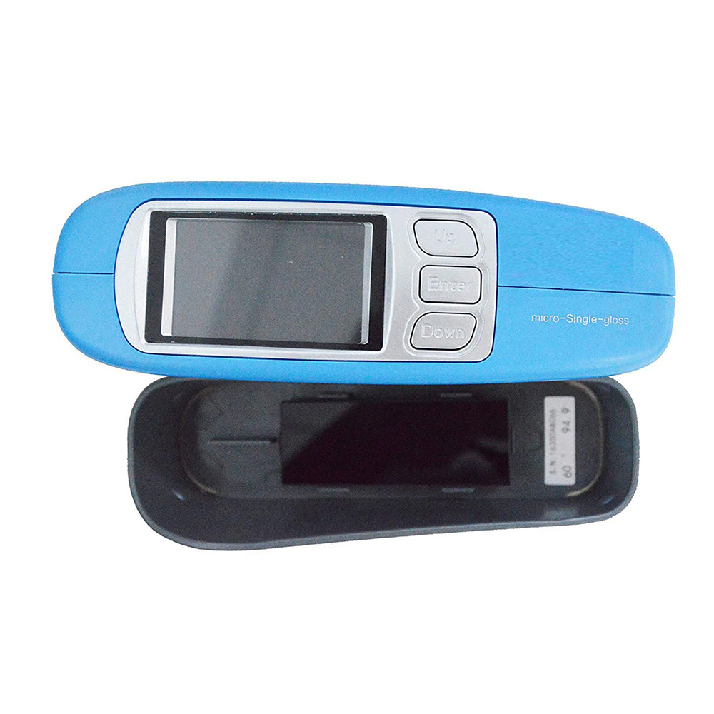 VTSYIQI Digital Glossmeter 60 Degree Gloss Tester Single Angle Portable Gloss Tester Meter with 60 Degree Measuring Range 0 to 1000GU