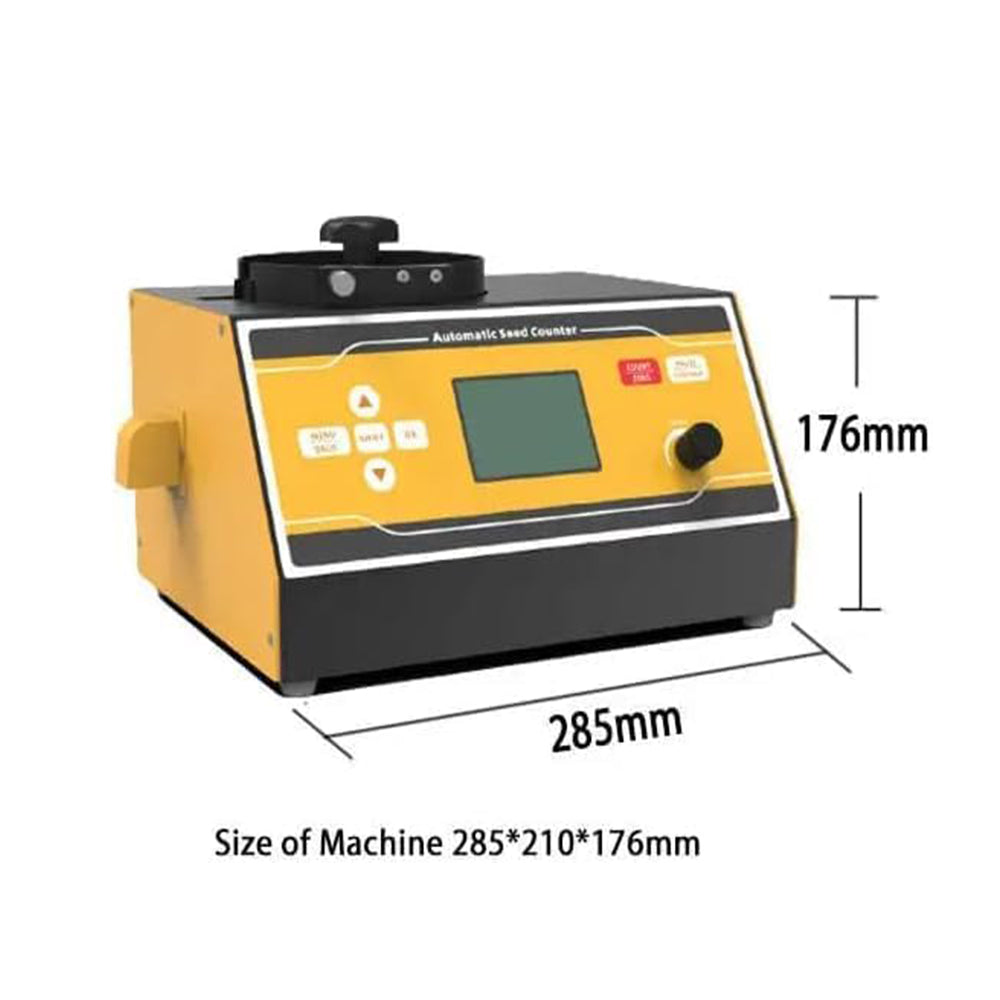 VTSYIQI Automatic Seeds Counter Seed Particle Counter Speed Adjustable Seed Counting Machine with Counting Range 1 to 12mm Accuracy ±2‰ Speed ≥1000 /3min For Rice Wheat Sorghum Corn,Etc