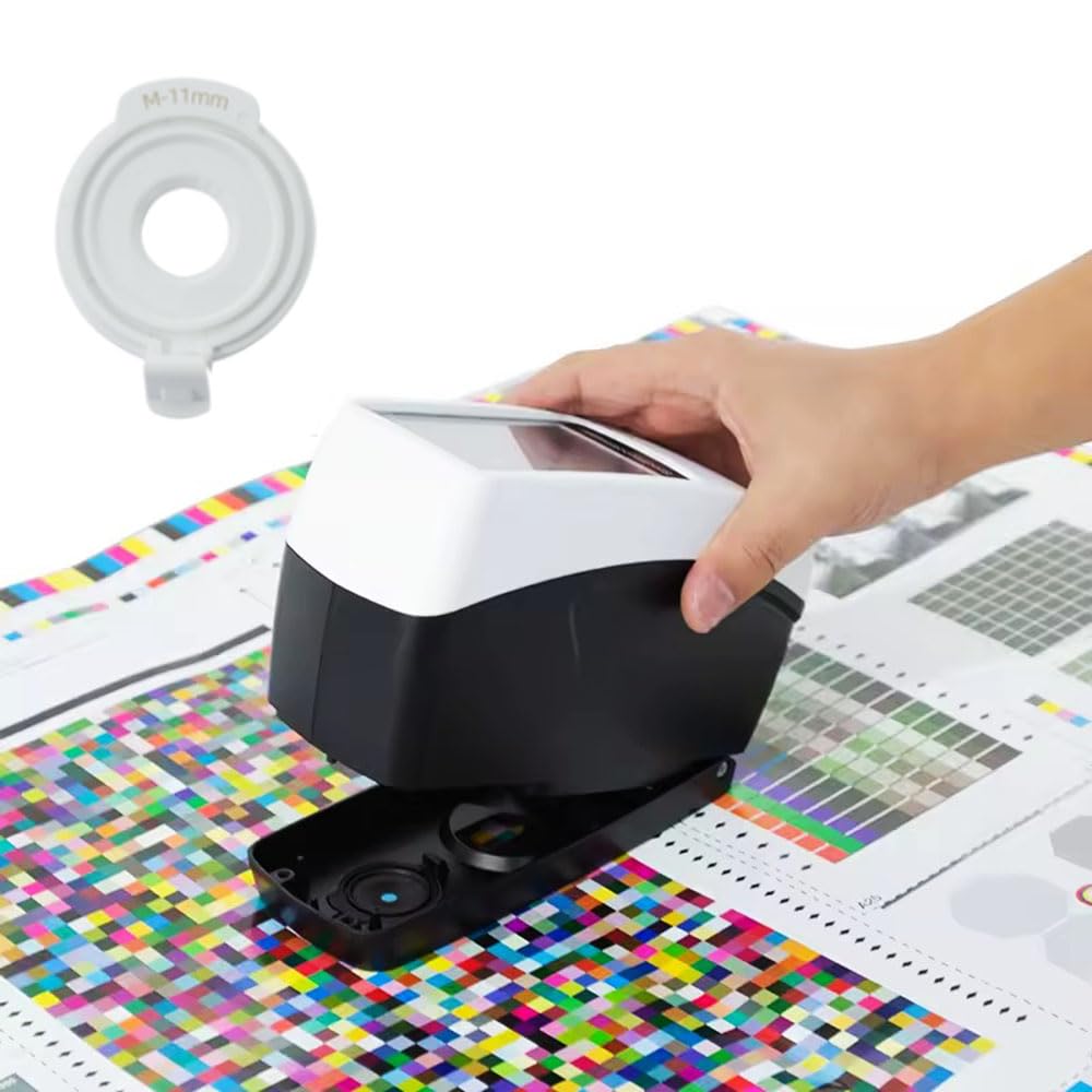 VTSYIQI Paint Spectrophotometer Color Testieng Equipment with Repeatability dE*ab≤0.02 Caliber Φ11mm Reflectance Resolution 0.01% Integrated Physical Positioning Holes Function Field of View 2° 10°