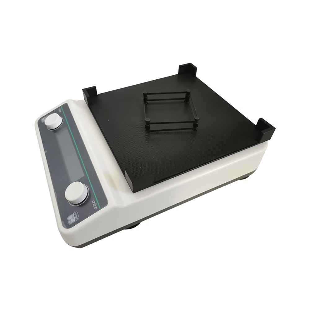 VTSYIQI Deep Well Plates Shaker Elisa Plate Shaker with Handling Range Elisa Plate/Deep Tissue Culture Plate*4 Timing and Speed Control Adjustable Speed 500-1200rpm Brushless Motor RPM Increment 10rpm Timing Range 1min-8h