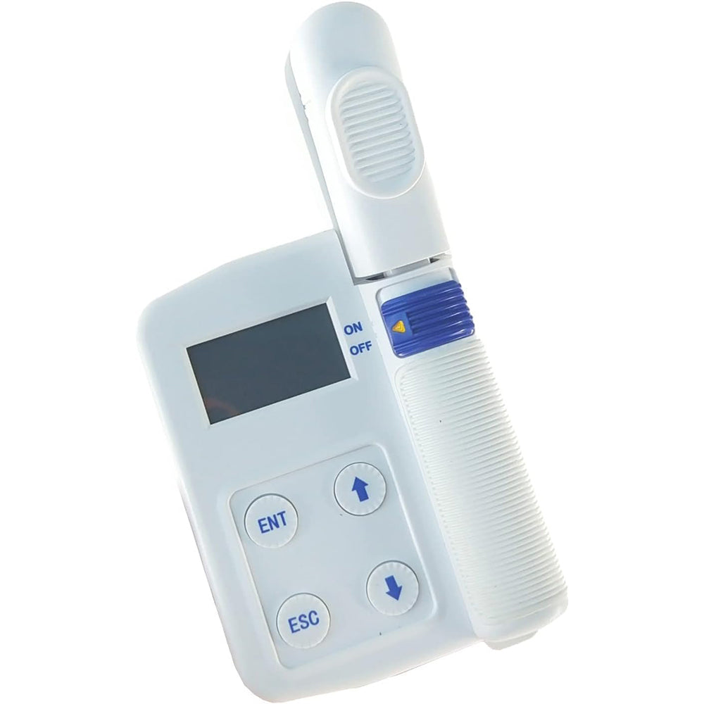 VTSYIQI Chlorophyll Meter Analyzer Plant Leaf Chlorophyll Content Meter Nitrogen Moisture Chlorophyll Tester with Measurement Range 0.0 To 99.9SPAD 16GB Data Storage