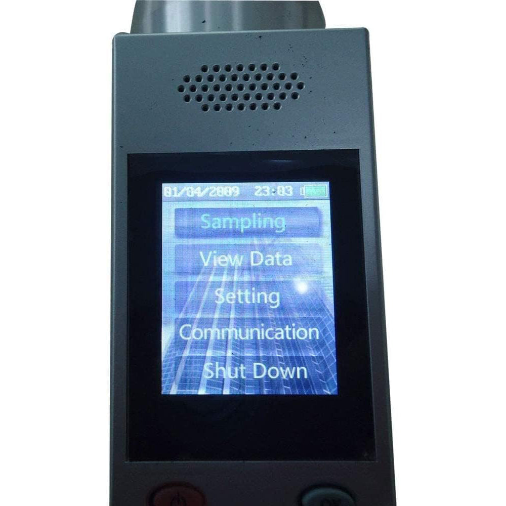 VTSQIYI Integrated Voice Digital Test Hammer with USB Communication Measuring Ranges 10 to 60MPa Rebound Hammer Impact Energy 2.207J High-Resolution LCD Screen