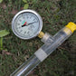 VTSYIQI Soil Tension Meter Soil Tensiometer Soil Tension Measurement with Testing Range 0 to 1 Bar/100 Kpa Length 30cm