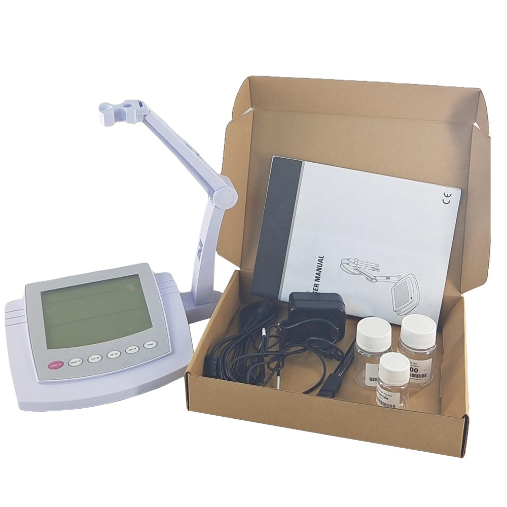 VTSYIQI Lab Silver Ion Meter Benchtop Ion meter for Silver with Ion Concentration Range 0.01 to 107900 ppm Accuracy ±1% F.S. Measurement Units ppm mg/L mol/L mmol/L Calibration 2 to 5 Points for Analyzing Silver Ion