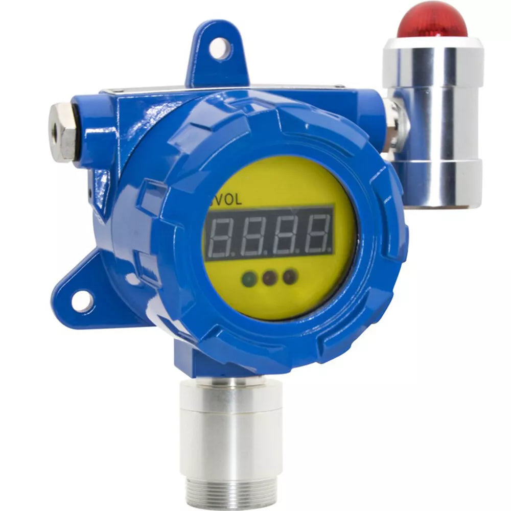 VTSYIQI Oxygen Gas Detector O2 Gas Meter O2 Gas Monitor with Range 0 to 30%vol Resolution 0.1%vol for Chemical Municipal Industry Gas Detection