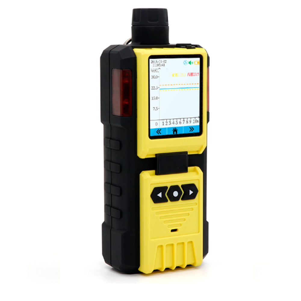 VTSYIQI H2S Gas Detector Hydrogen Sulfide Single Gas Detector with Range 0-100ppm Resolution 0.1ppm L-alarm 10ppm H-alarm 20ppm Gas Pump Sampling Method for Testing Combustible Gas and Toxic Gas Other Rare Toxic Gas