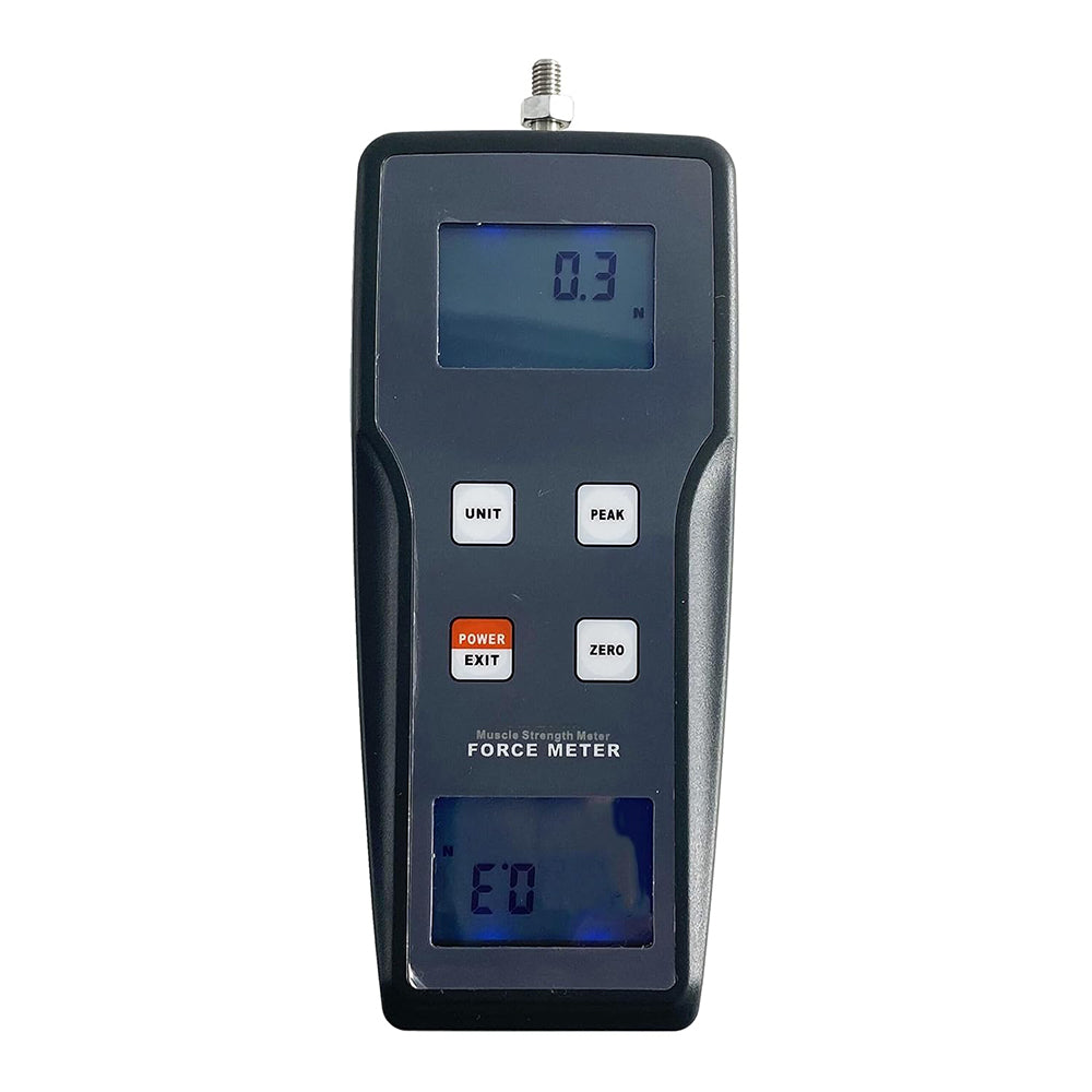 VTSYIQI Muscle Dynamometer Muscle Force Meter Muscle Strength Meter Tester for Muscle Strength Testing with Range ±50kgf ±490N ±110Lbf Resolution 0.01kgf 0.1N 0.1Lbf Large LCD Display