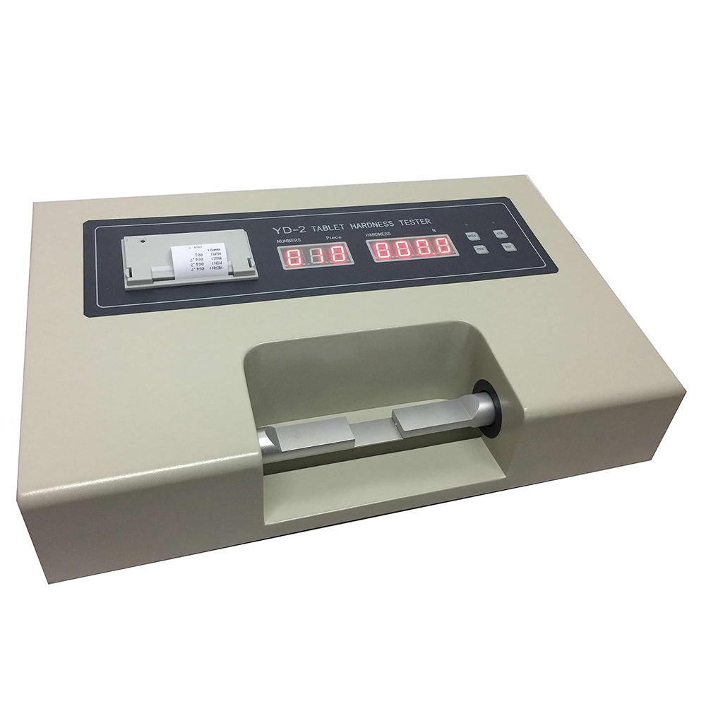 VTSYIQI Tablet Hardness Tester Meter Gauge with Hardness Range 2 to 199.9 N Accuracy Max ±0.05% Automatic Statistics Printing