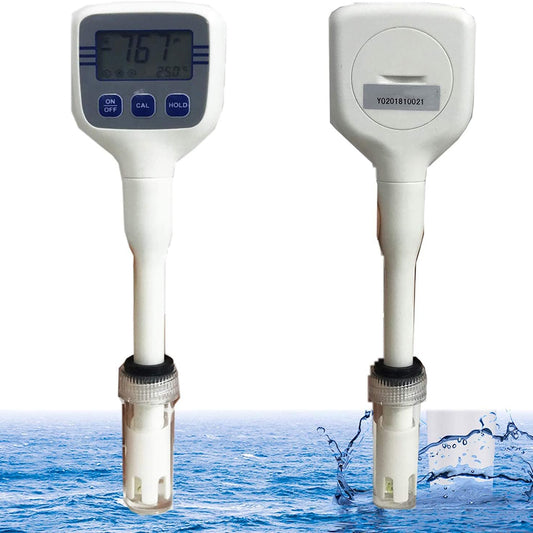 VTSYIQI Digital Electrical Conductivity Meter Pen Type Conductivity Meter With Accuracy ±0.2pH Forthe economical type