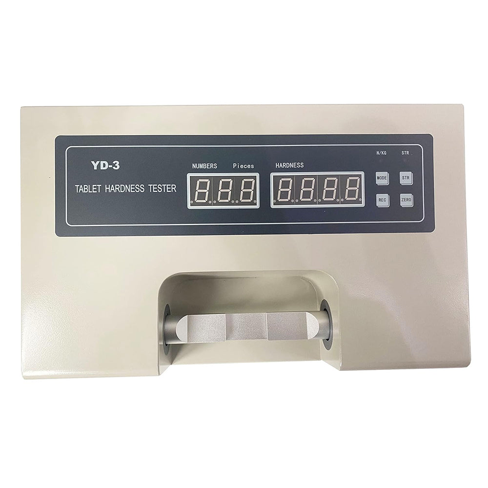 VTSYIQI Tablet Hardness Tester Gauge Durometer with Hardness Range 2 to 199.9N Accuracy ±1.5 Percent for Detecting Breaking Hardness of Tablet Automatic preset Number of Slices