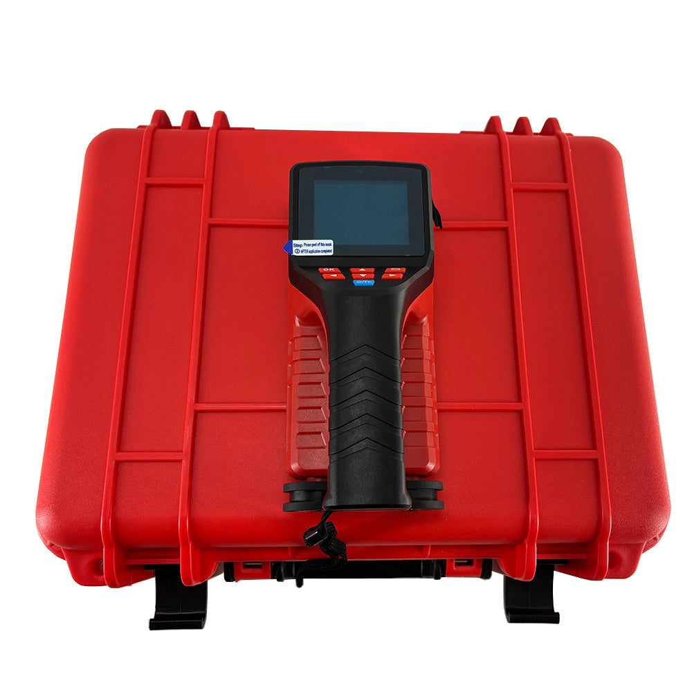 VTSYIQI Integrated Rebar Detector Rebar Scanner with Setting Range of Rebar Diameter φ6mm~φ50mm Measurement Of The Thickness Of The Protective Layer Of Concrete Rebar Location And Spacing Distance Accuracy ±1mm Intensive Waveform Detection