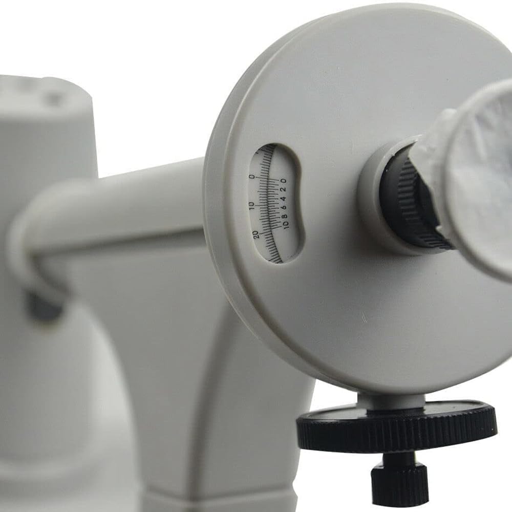 VTSYIQI Polarimeter Disc Polarimeter Manual Polarimeter with Range from -180° to +180° Accuracy 0.05° Scale Value 1° Magnifier 3X Light Source Sodium Lamp for Measuring Optically Active Substances