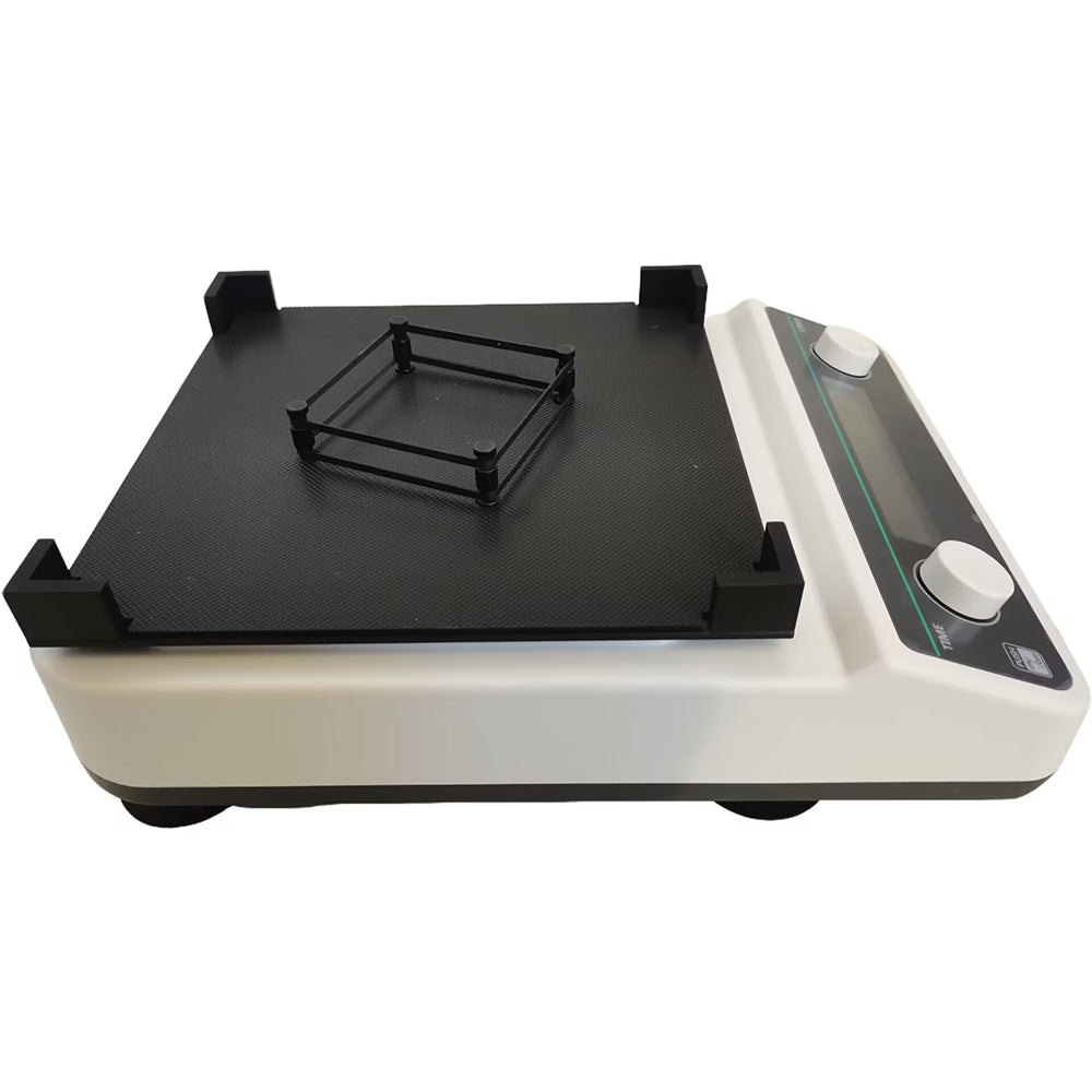 VTSYIQI Microplate Shaker Deep Tissue Plate Mixer with Handling Range Elisa Plate /Deep Tissue Culture Plate*4 RPM Range 500-1200rpm Horizontal Gyration Amplitude 3mm Timing and Speed Control Brushless Motor RPM Increment 10rpm