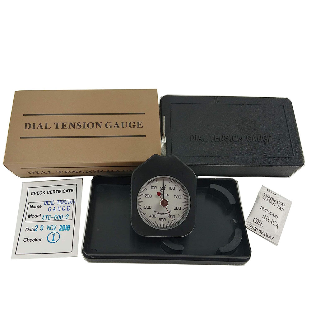 VTSYIQI Dial Tension Gauge Gram Tension Meter Gram Force Gauge Tensiom