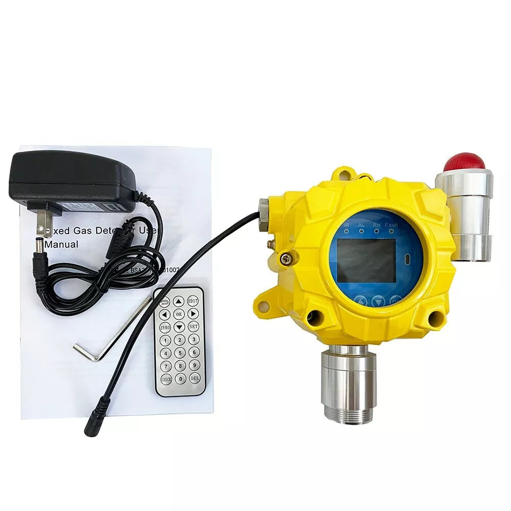 VTSYIQI Nitric Oxide Gas Detector NO Gas Detector NO Gas Leak Alarm Monitor with Measuring Range 0-250ppm Resolution 1ppm for Hotel Biogas Gas Detection