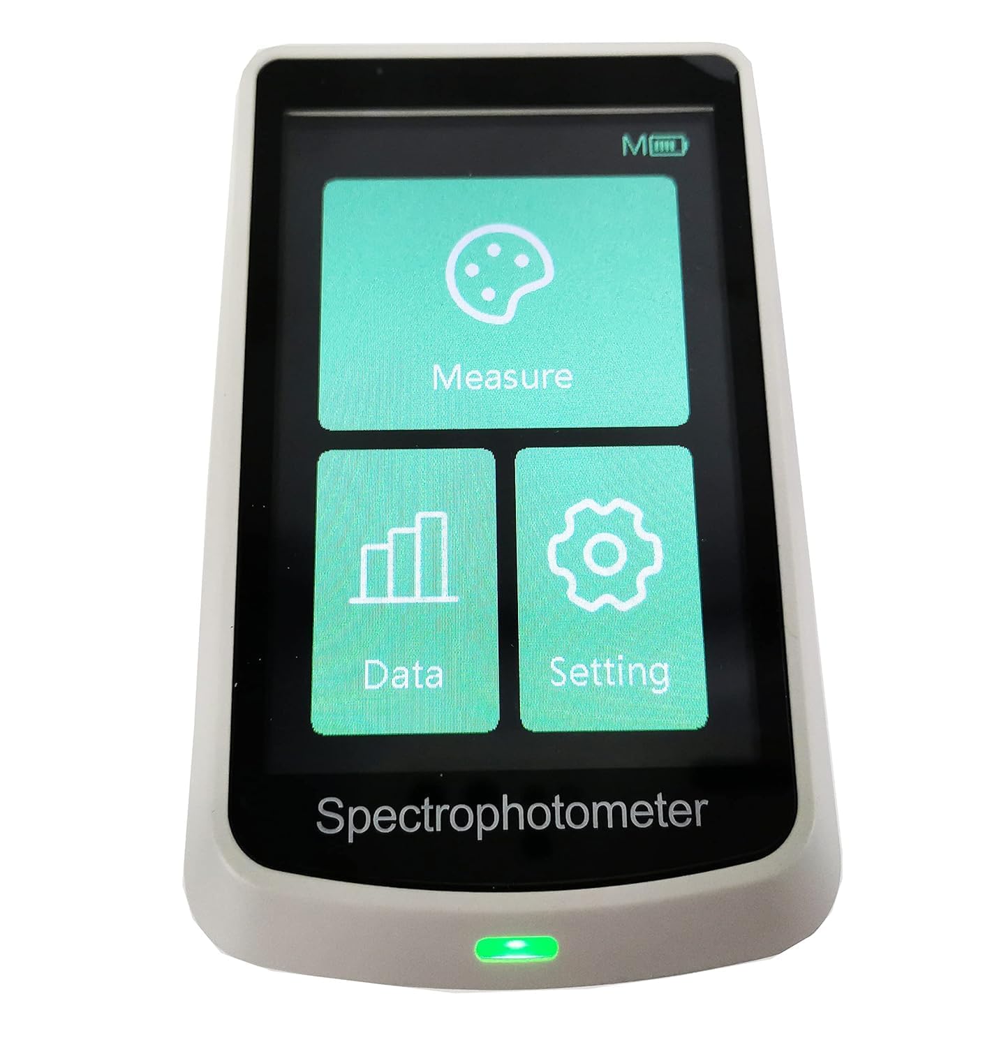 VTSYIQI Spectrophotometer Portable Spectrocolorimeter Spectrophotometer Analysis with Ultra-high Repeatability Auto Calibration Accuracy 0.04 Aperture Φ8mm Φ11mm 10000 Data Storage