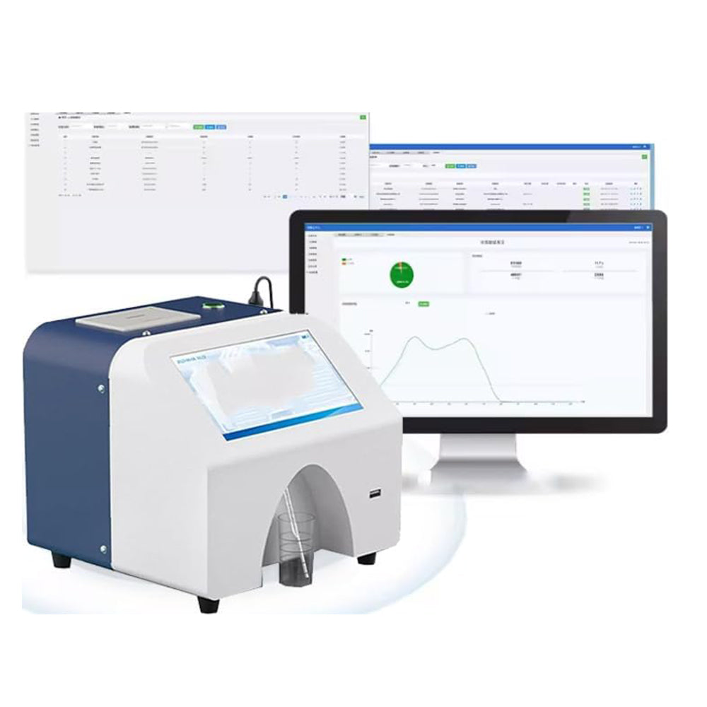 VTSYIQI Milk Analyzer Dairy Composition Analyzer Goat UHT Milk Tester with Touch Screen Thermal Printer PH Value Range 0~14 Conductivity Range 2~14mS/cm Freezing Point Range -0.400°C~-0.700°C  USB Interface